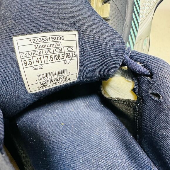 Brooks Adrenaline GTS 22 Low Grey/Peacoat 9,5B - Picture 8 of 8